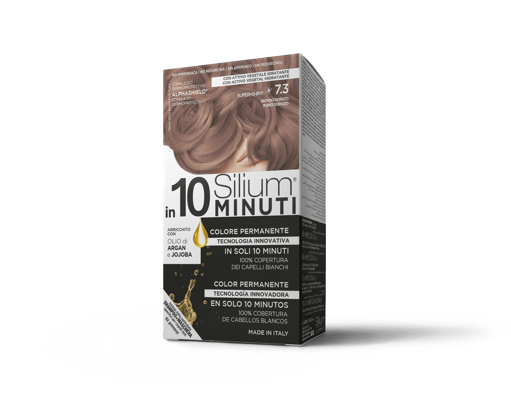 Silium 7.3  in 10 Minuti Colorazione Permanente