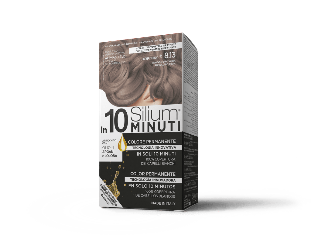 Silium 8.13  in 10 Minuti Colorazione Permanente