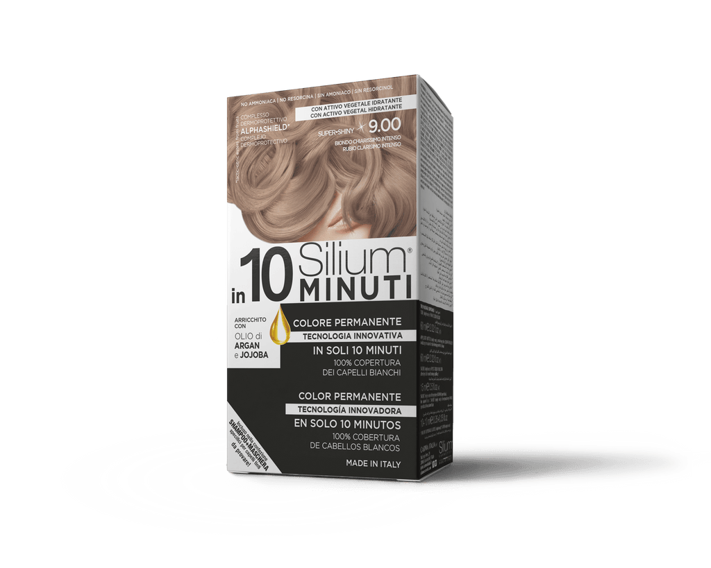 Silium 9.0  in 10 Minuti Colorazione Permanente