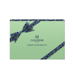Collistar Cofanetto Attivi Puri Crema Balsamo Collagene e Malachite 50ml con Contorno Occhi 5ml e Pochette