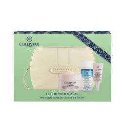 Collistar Cofanetto Rigenera Crema Anti-Rughe 50ml con Soluzione Bifasica Struccante 35ml, Contorno Occhi 5ml e Pochette