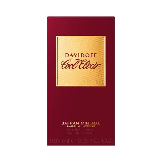 Davidoff Cool Elixir Safran Mineral Parfum Intense per Uomo 50ml Novità