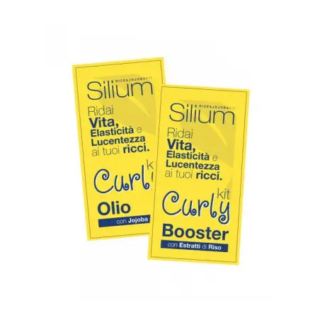 Silium 1 kit Bustina Kit Capelli Ricci 12 Ml